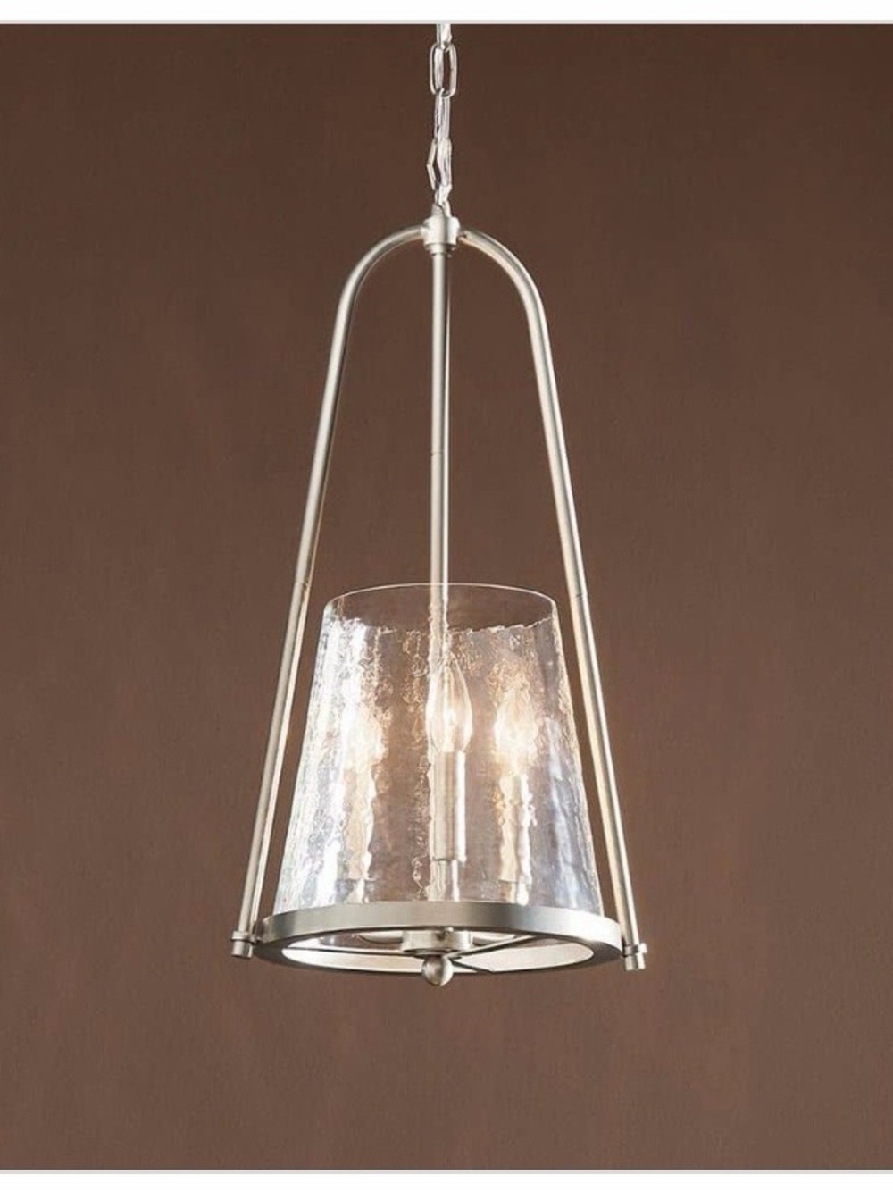 New Kichler Nerine brushed nickel foyer Pendant Light